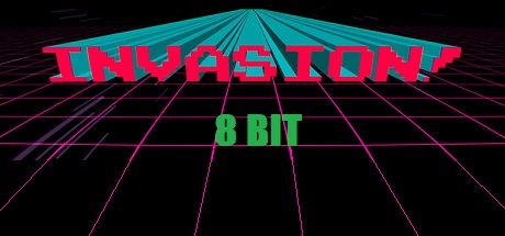 Front Cover for 8bit Invasion (Windows) (Steam release)