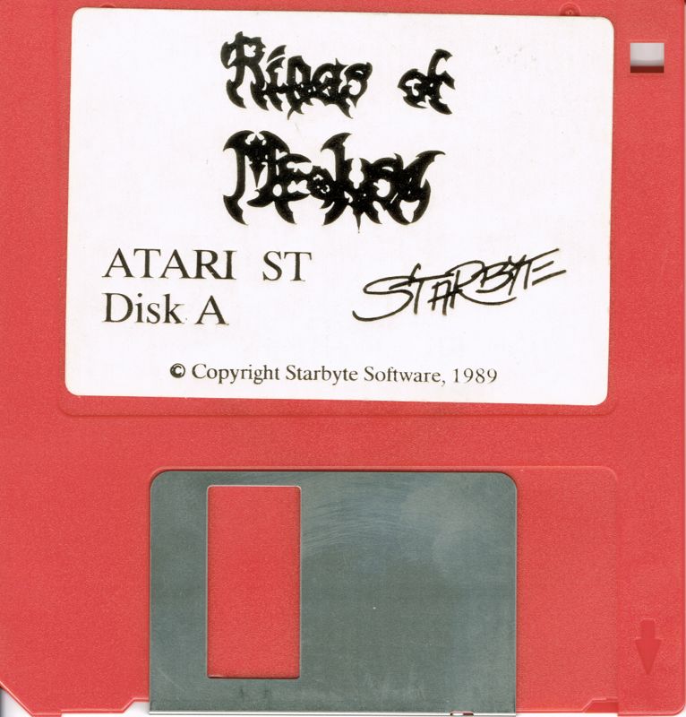 Media for Rings of Medusa (Atari ST): Disk A