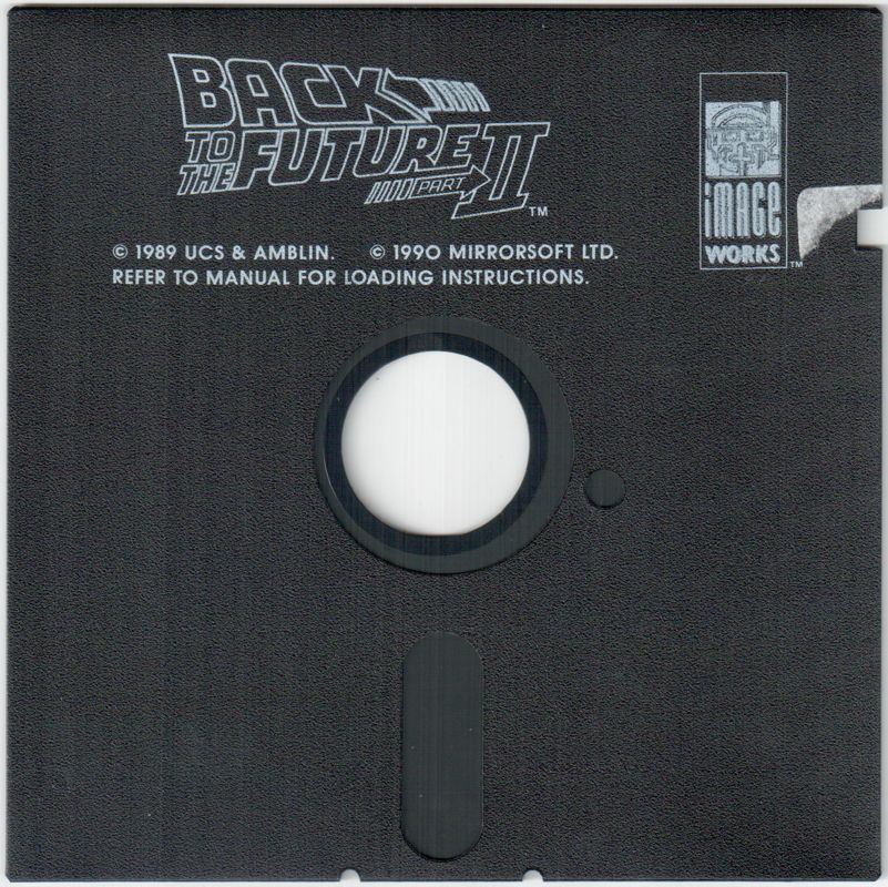 Media for Back to the Future Part II (Commodore 64) (floppy disk version)