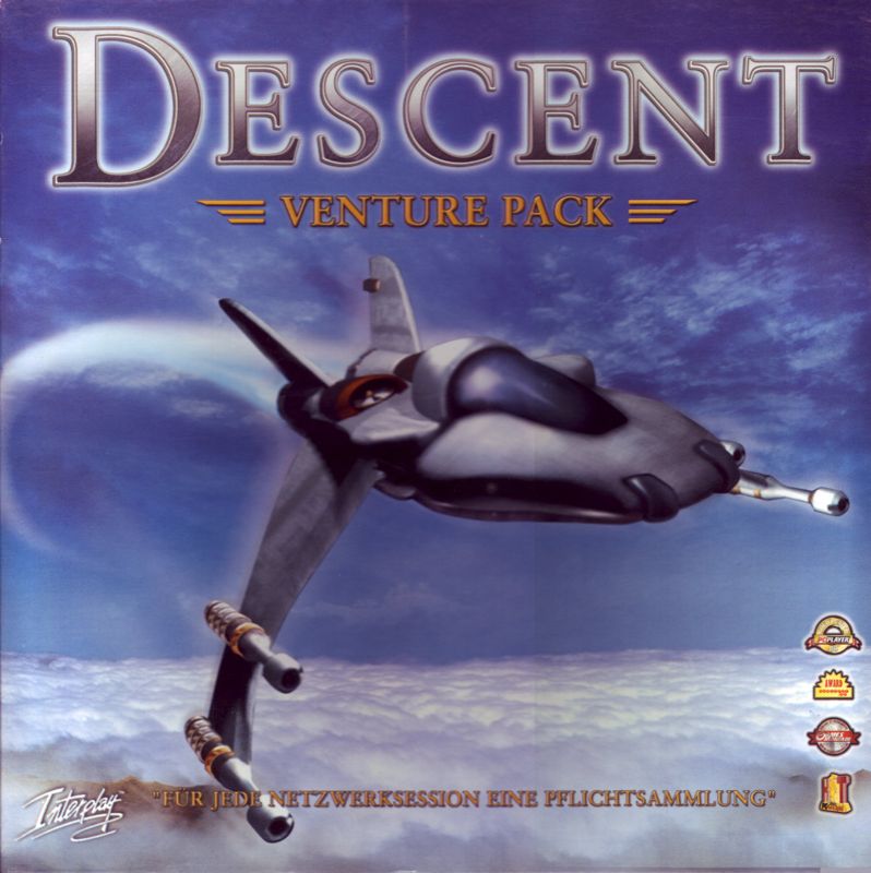 Front Cover for Descent: Venture Pack (DOS and Windows)