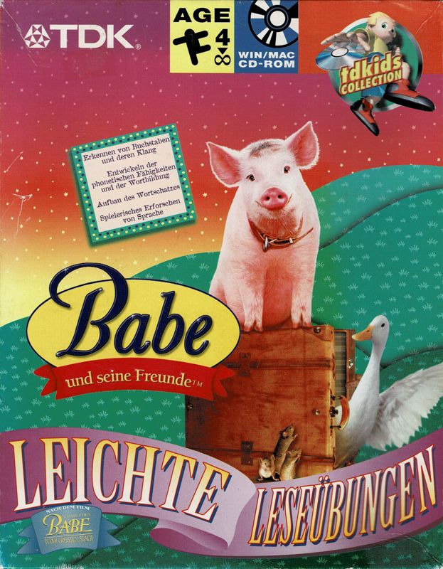 Front Cover for Babe and Friends: Animated Preschool Adventure (Macintosh and Windows)