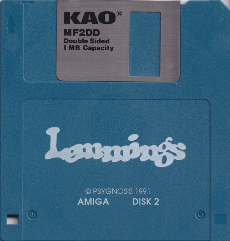 Media for Lemmings (Amiga) (Alternate Disk Design): Disk 2