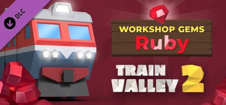 Front Cover for Train Valley 2: Workshop Gems - Ruby (Linux and Macintosh and Windows) (Steam release)