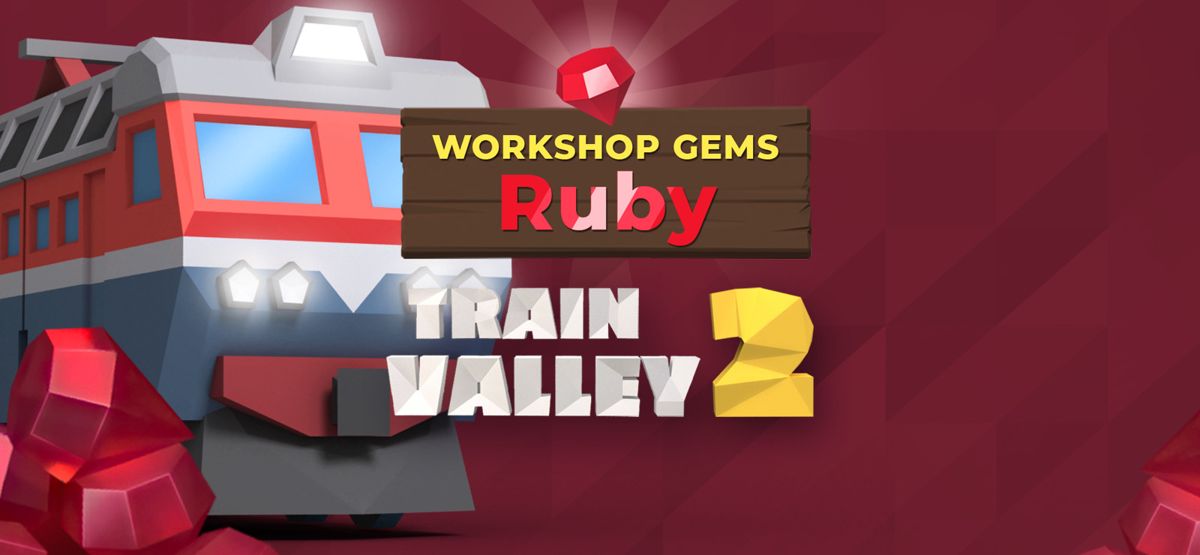 Front Cover for Train Valley 2: Workshop Gems - Ruby (Linux and Macintosh and Windows) (GOG.com release)