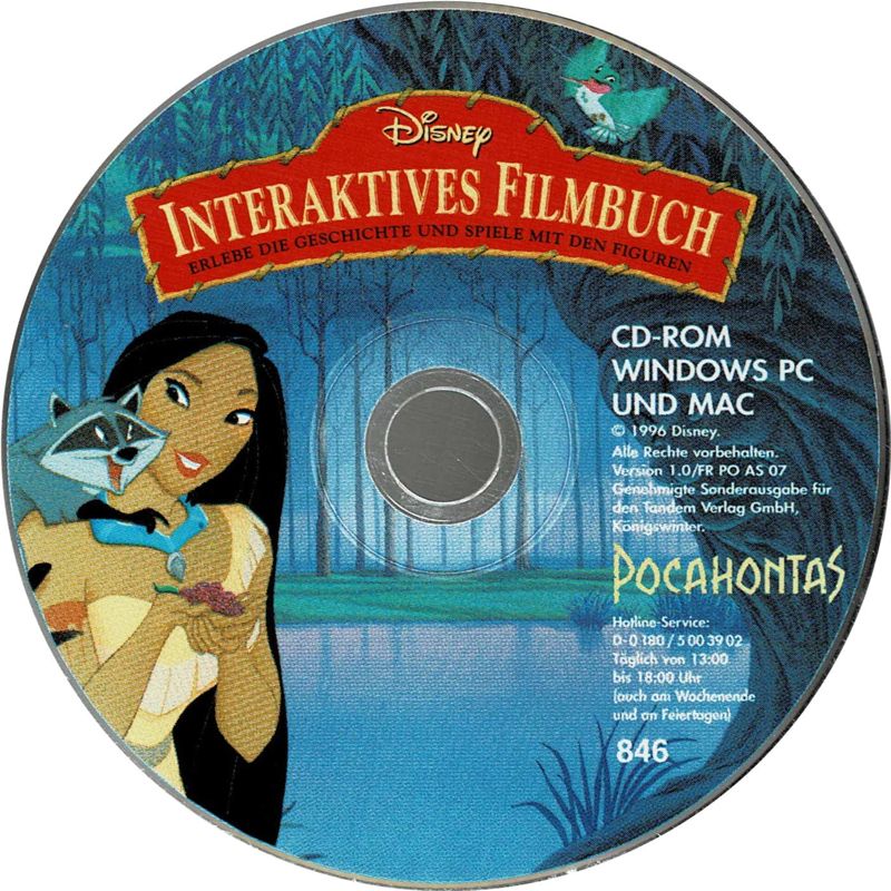 Disney's Animated Storybook: Pocahontas Cover Or Packaging Material ...