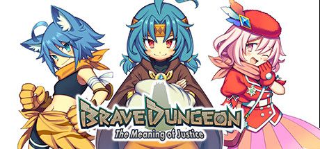 Front Cover for Brave Dungeon: The Meaning of Justice (Windows) (Steam release)