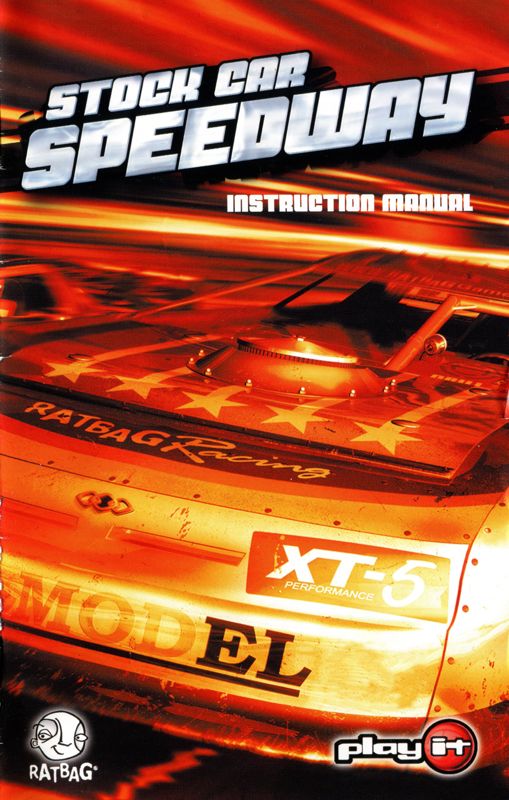 Manual for Saturday Night Speedway (PlayStation 2): Front