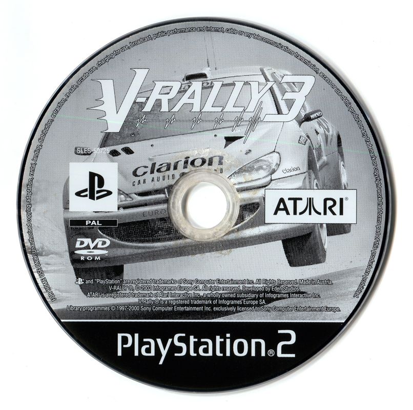 Media for V-Rally 3 (PlayStation 2)