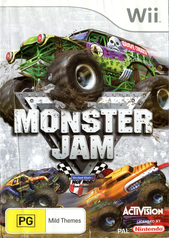Front Cover for Monster Jam (Wii)