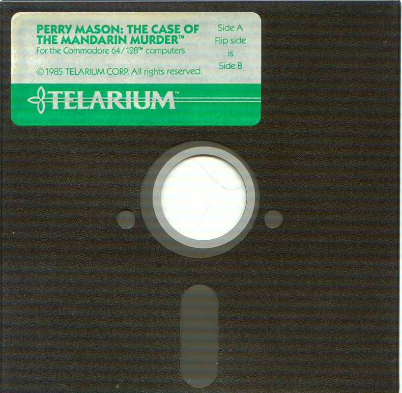 Media for Perry Mason: The Case of the Mandarin Murder (Commodore 64): Disk 1/2