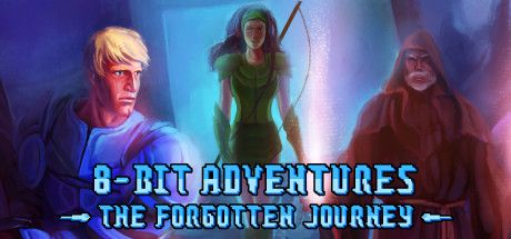 Front Cover for 8-Bit Adventures: The Forgotten Journey - Remastered Edition (Windows) (Steam release)