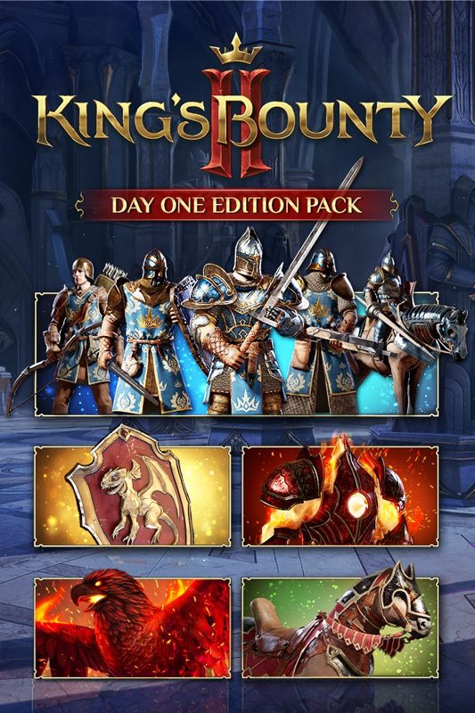 Front Cover for King's Bounty II: Day One Edition Pack (Xbox One and Xbox Series) (download release)