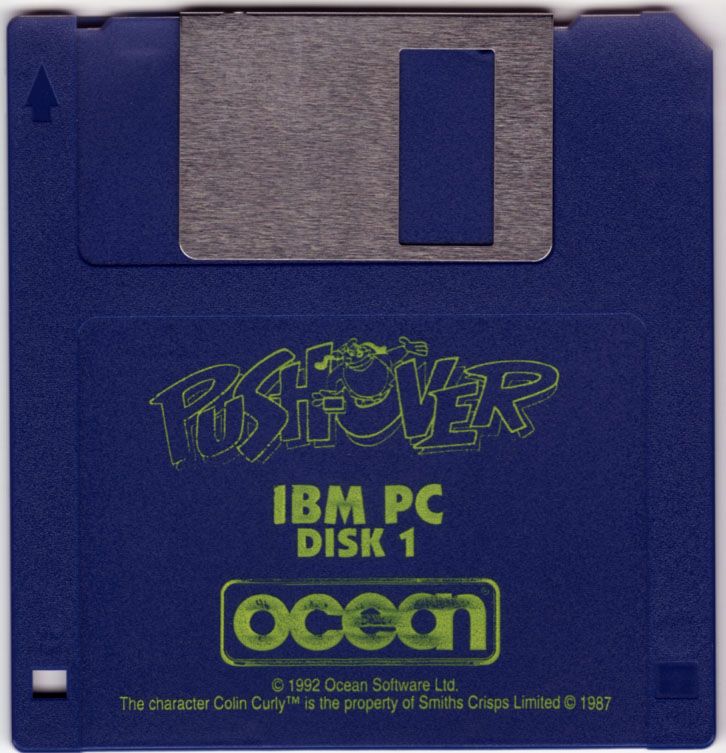 Media for Push-Over (DOS): Disk 1