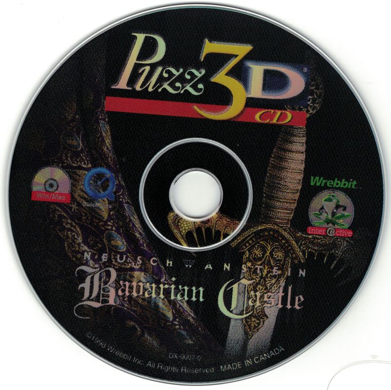 Media for Puzz 3D: Neuschwanstein Castle (Macintosh and Windows)