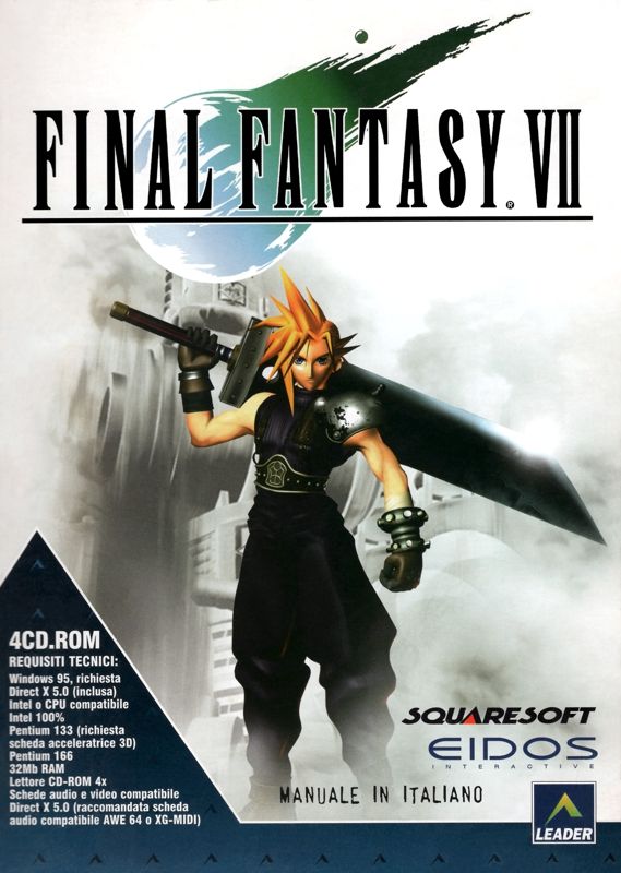 Front Cover for Final Fantasy VII (Windows)