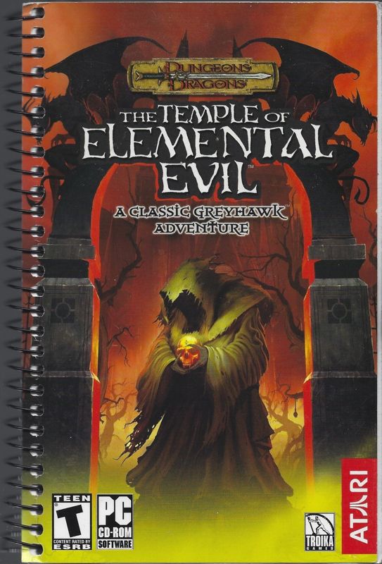 Manual for The Temple of Elemental Evil: A Classic Greyhawk Adventure (Windows)