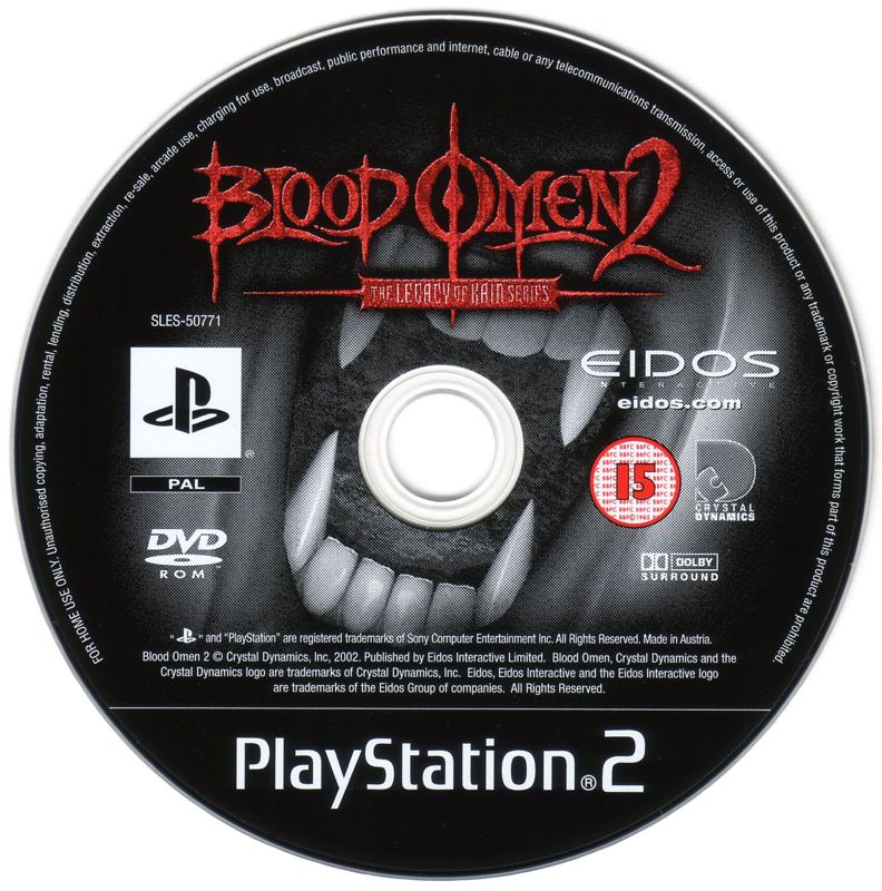Media for The Legacy of Kain Series: Blood Omen 2 (PlayStation 2)