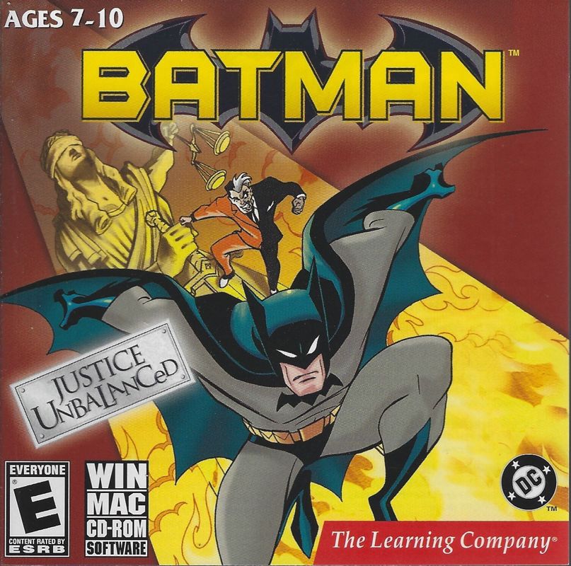 Manual for Batman: Justice Unbalanced (Macintosh and Windows)