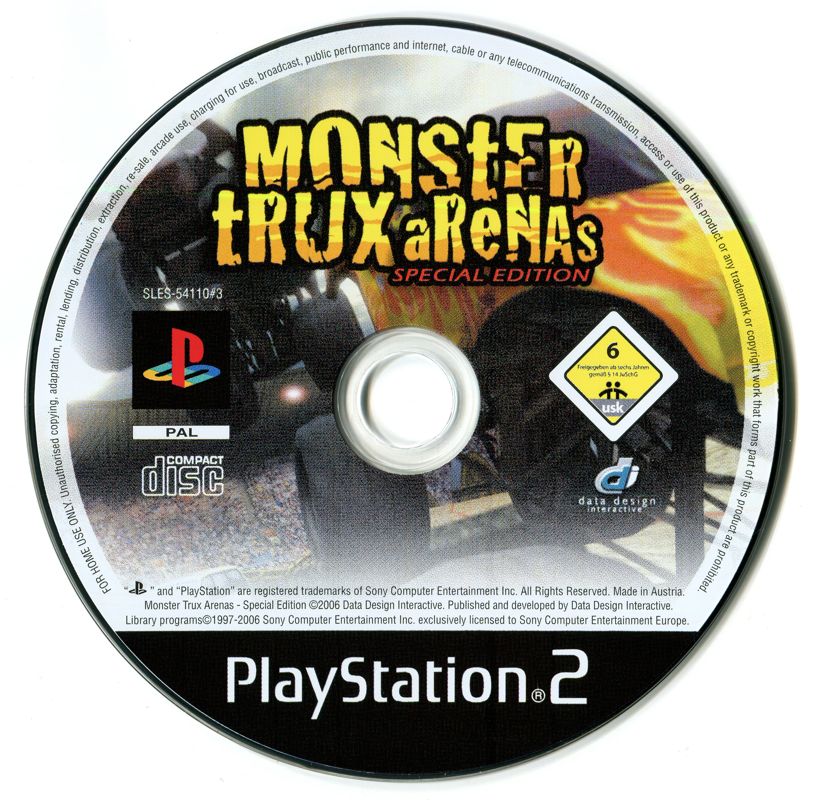 Media for Monster Trux Arenas: Special Edition (PlayStation 2) (2007 release)