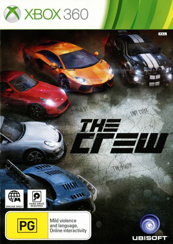Front Cover for The Crew (Xbox 360)