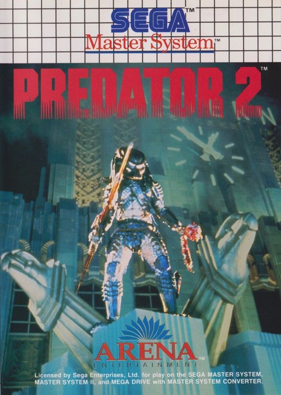 Front Cover for Predator 2 (SEGA Master System)