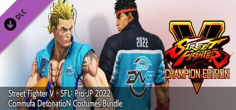 Front Cover for Street Fighter V: SFL: Pro-JP 2022 Commufa DetonatioN Costumes Bundle (Windows) (Steam release)