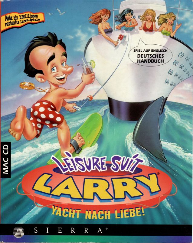 Front Cover for Leisure Suit Larry: Love for Sail! (Macintosh)