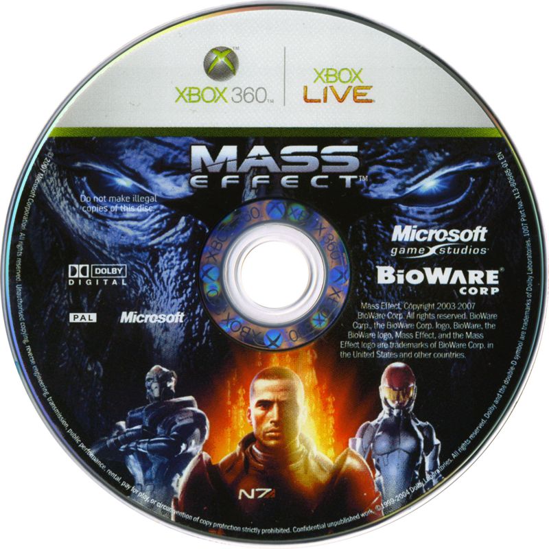 Media for Mass Effect (Xbox 360)