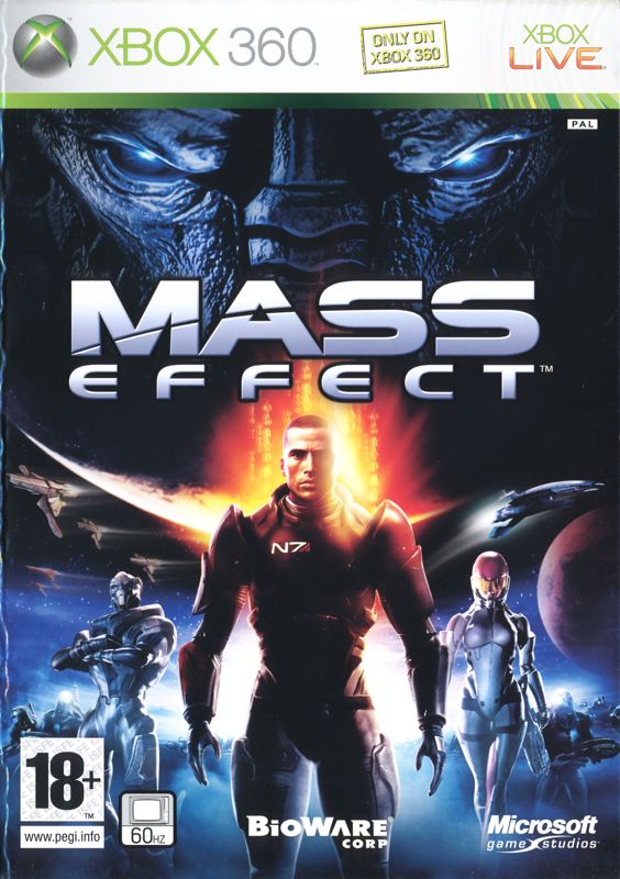 Front Cover for Mass Effect (Xbox 360)