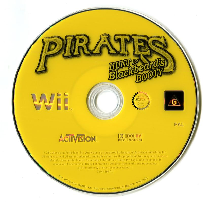 Media for Pirates: Hunt for Blackbeard's Booty (Wii)