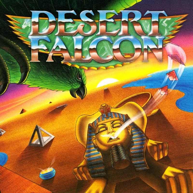 Desert Falcon cover or packaging material MobyGames
