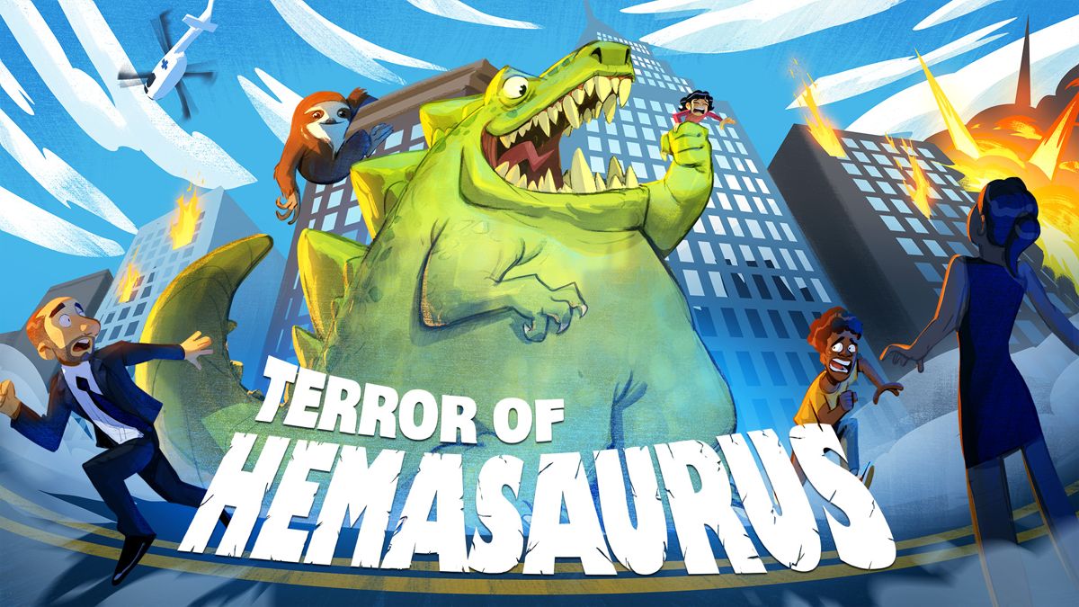 Front Cover for Terror of Hemasaurus (Nintendo Switch) (download release)