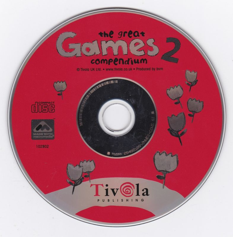 Media for The Great Games Compendium 2 (Macintosh and Windows)