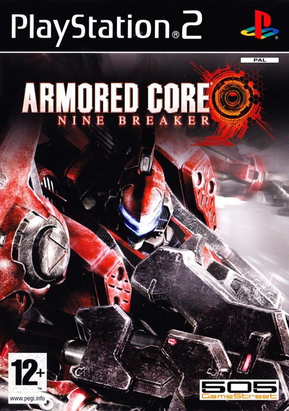 Front Cover for Armored Core: Nine Breaker (PlayStation 2)