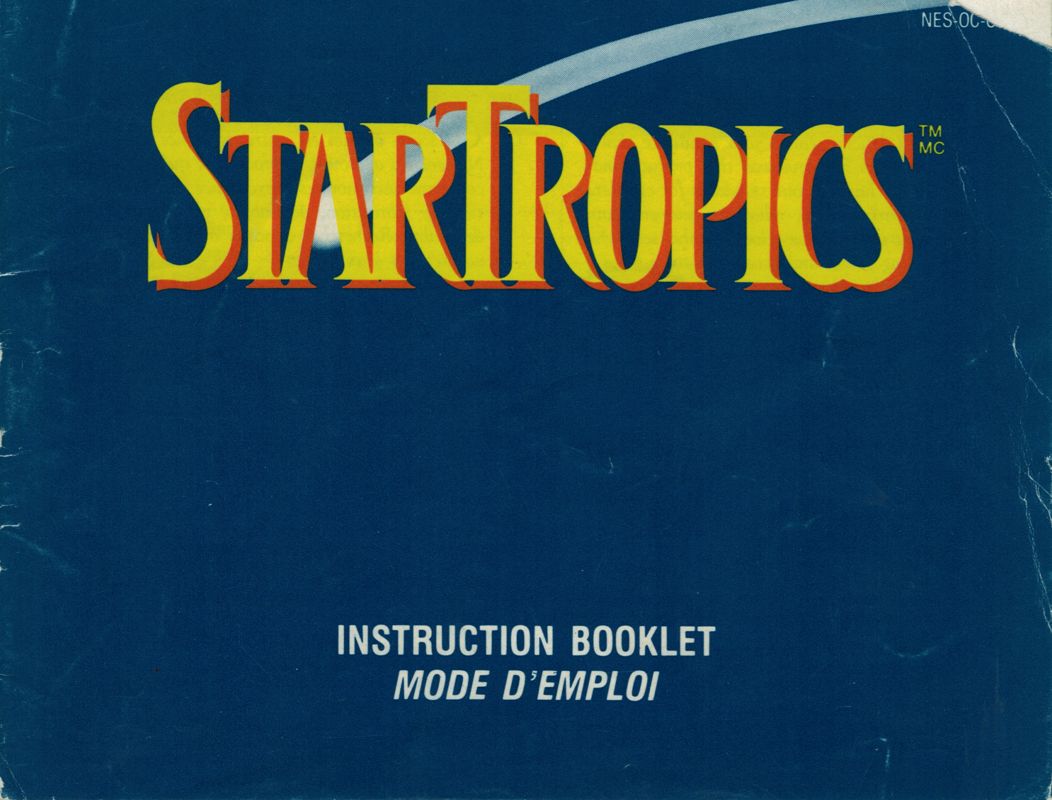 Manual for StarTropics (NES)