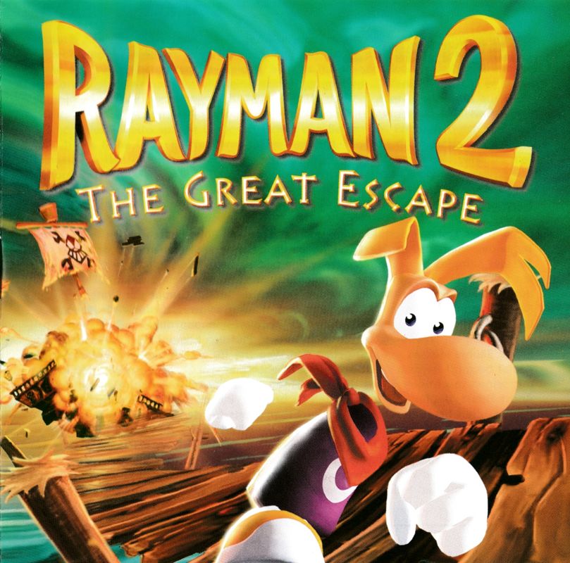 Manual for Rayman 2: The Great Escape (Windows) (Tandem Verlag release): Front