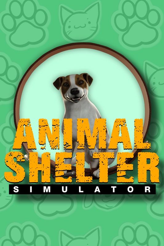 Front Cover for Animal Shelter Simulator (Xbox One and Xbox Series) (download release)