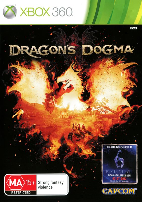 Front Cover for Dragon's Dogma (Xbox 360)