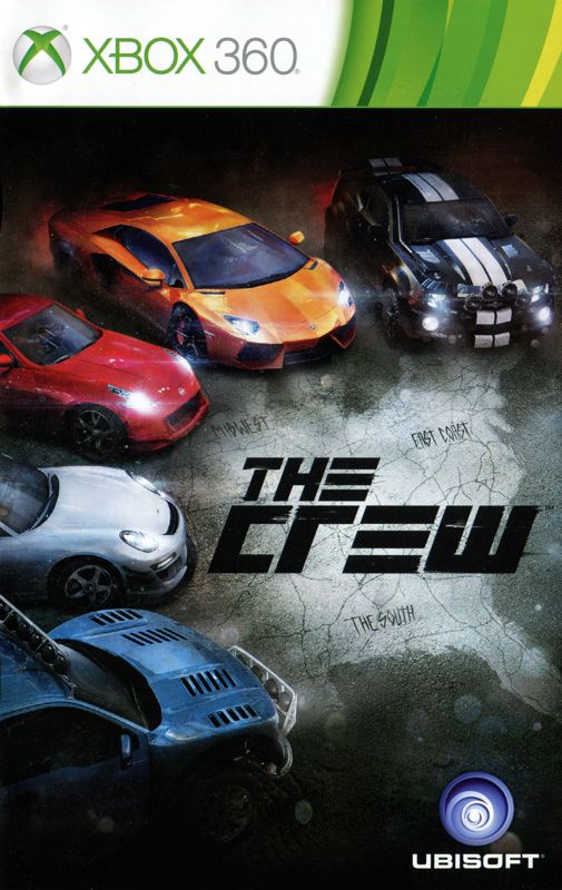 Manual for The Crew (Xbox 360): Front