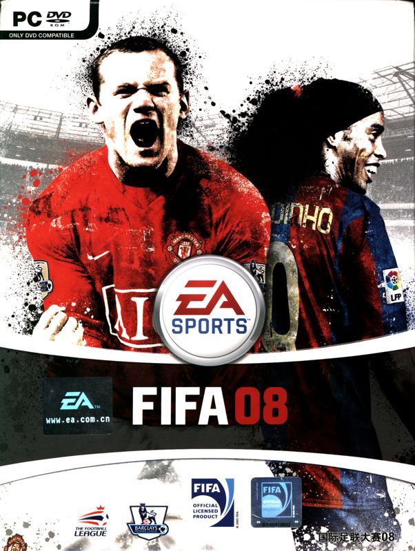 Front Cover for FIFA Soccer 08 (Windows)