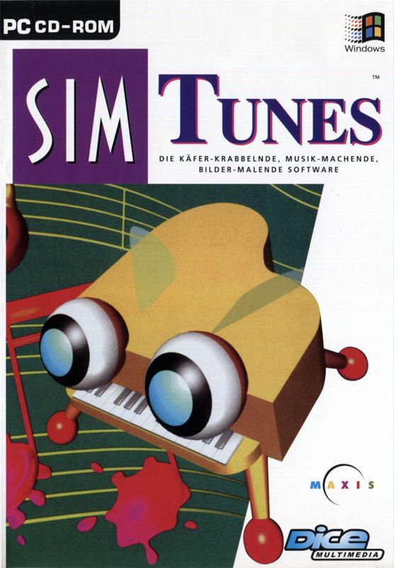 Front Cover for SimTunes (Windows) (Dice Multimedia release)