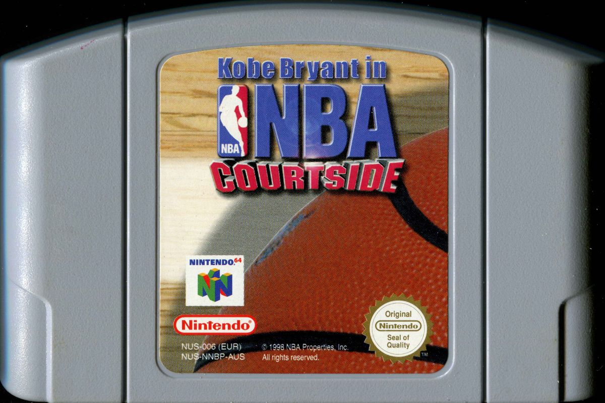 Media for Kobe Bryant in NBA Courtside (Nintendo 64): Front