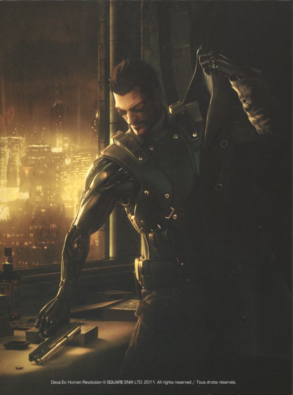 Other for Deus Ex: Human Revolution: Limited Edition (Windows): Digifile - Back