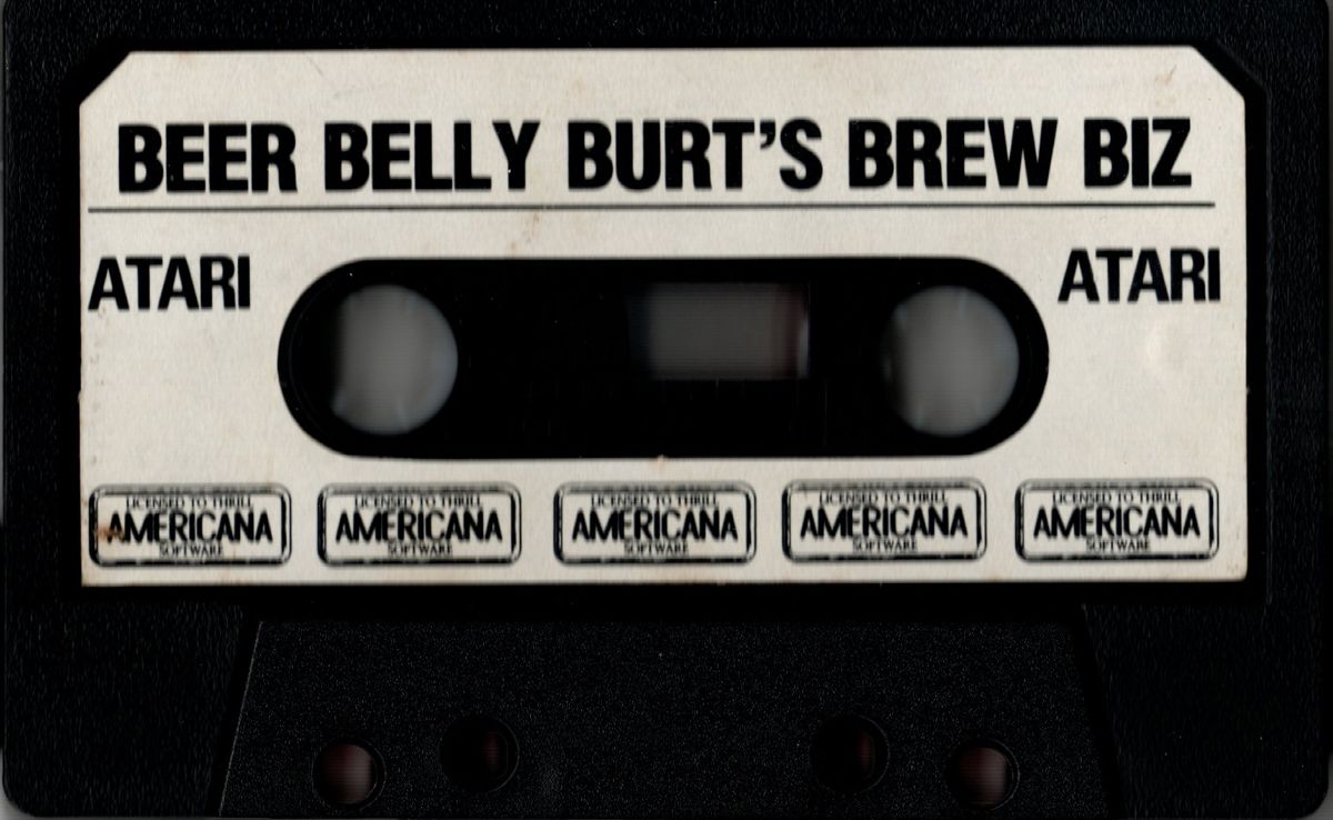 Media for Beer Belly Burt's Brew Biz (Atari 8-bit)