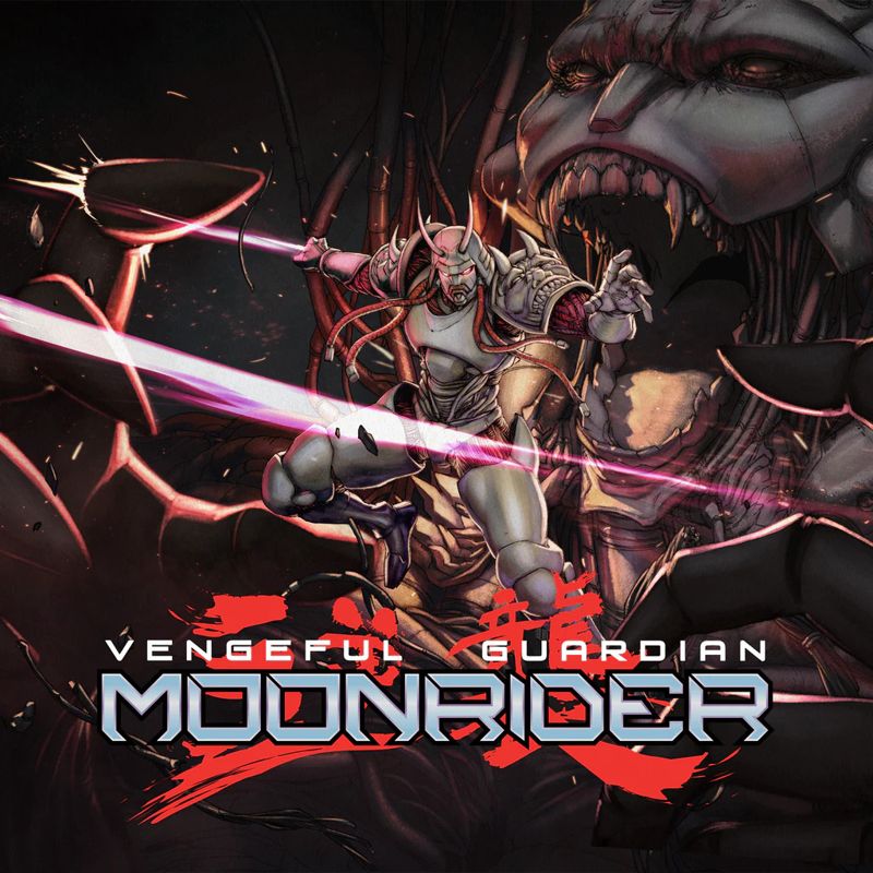 Front Cover for Vengeful Guardian: Moonrider (PlayStation 4 and PlayStation 5) (download release)