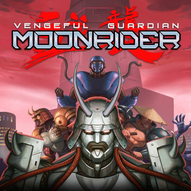 Front Cover for Vengeful Guardian: Moonrider (Nintendo Switch) (download release)