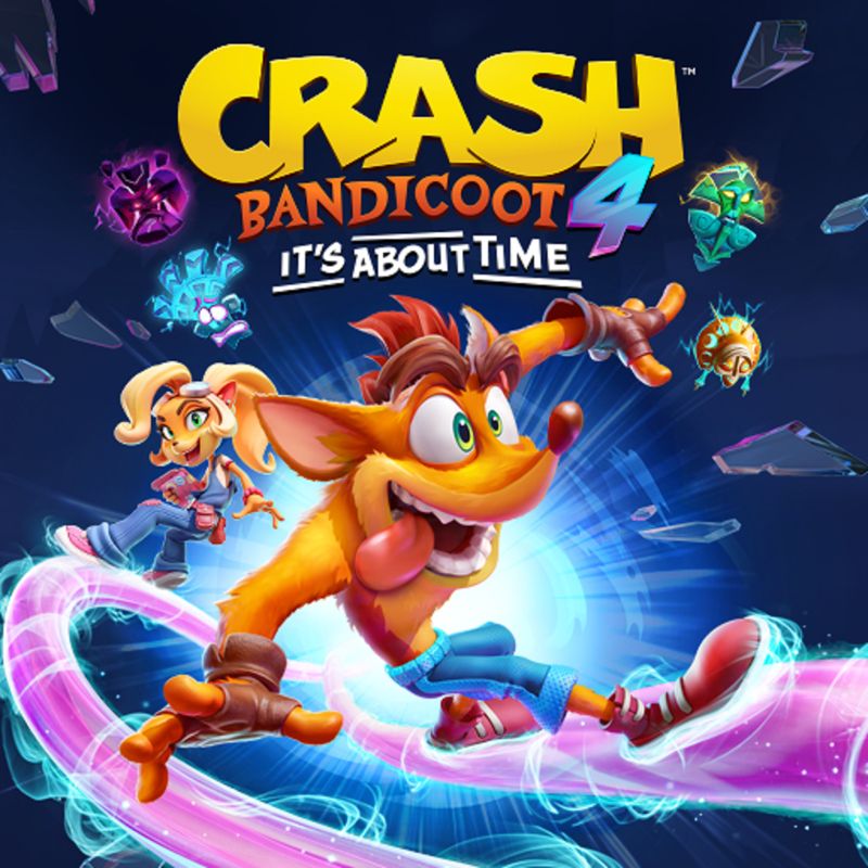 Front Cover for Crash Bandicoot 4: It's About Time (Nintendo Switch) (download release)