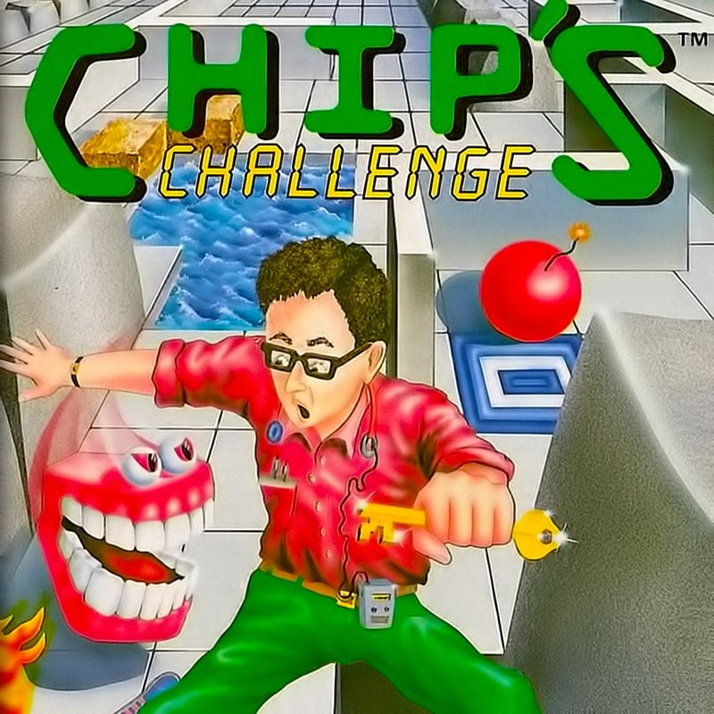 Front Cover for Chip's Challenge (Antstream)