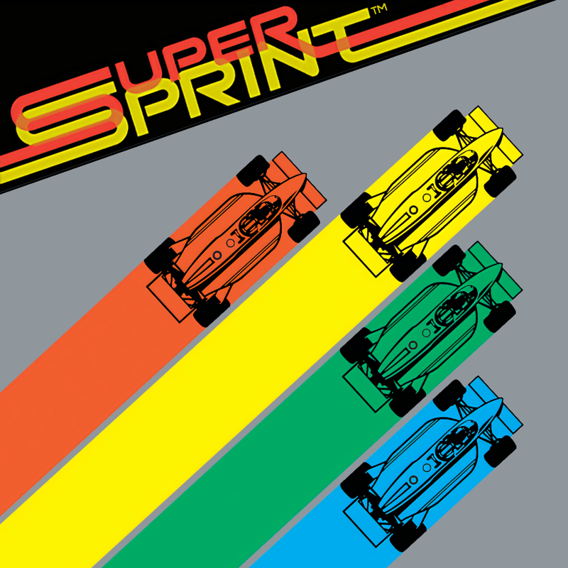 Front Cover for Super Sprint (Antstream)