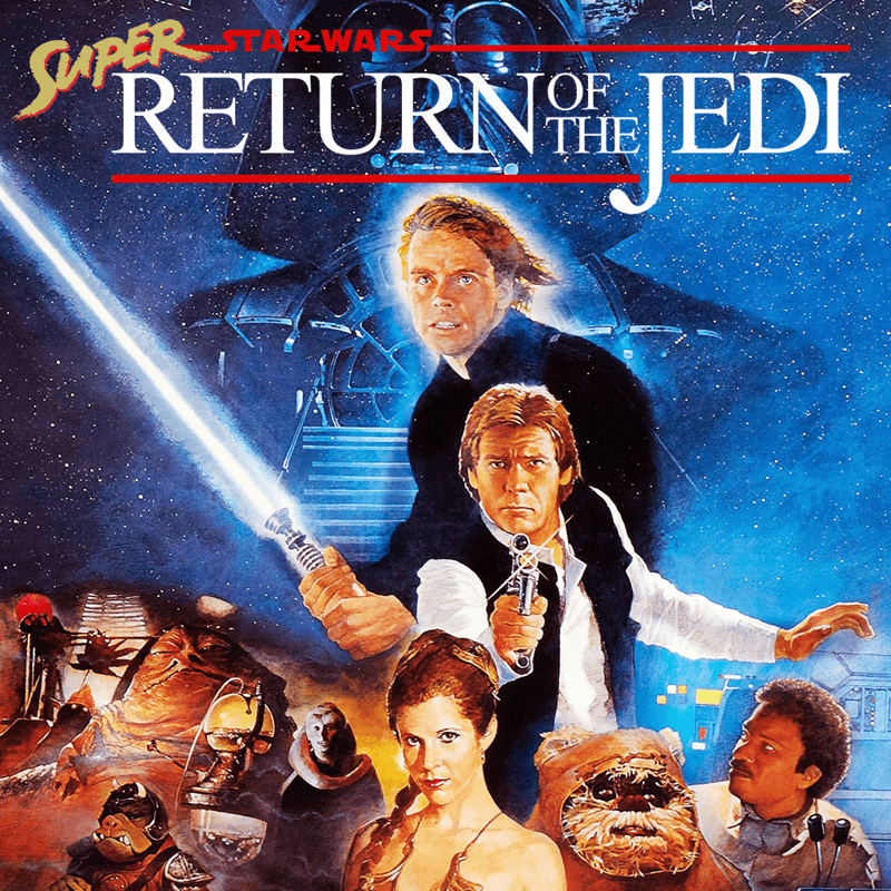 Super Star Wars: Return of the Jedi cover or packaging material - MobyGames